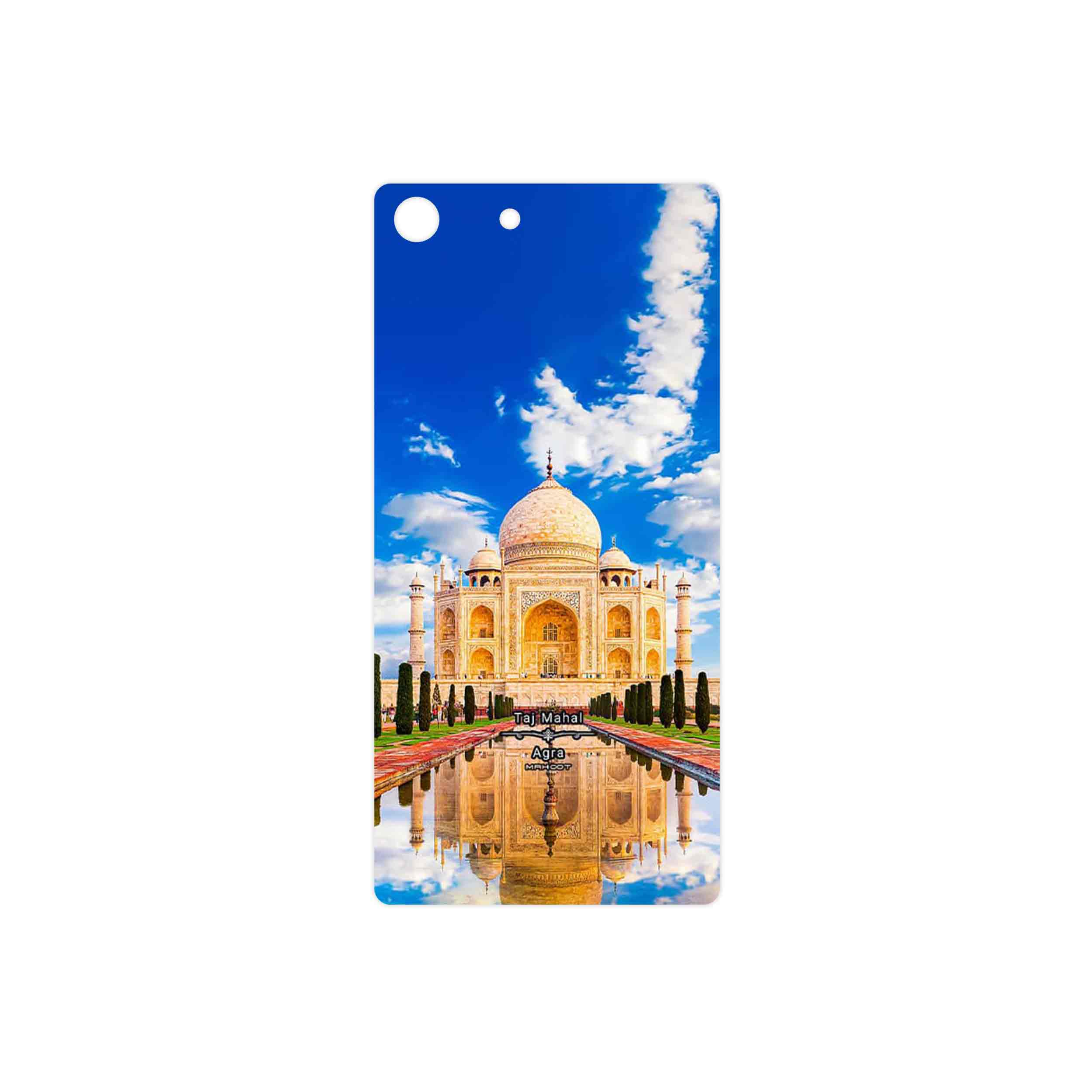 برچسب پوششی ماهوت مدل The Taj Mahal مناسب برای گوشی موبایل سونی Xperia M5