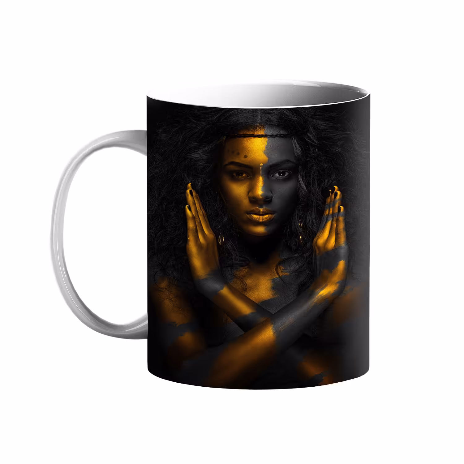 ماگ مدل دختر سیاه پوست کد51