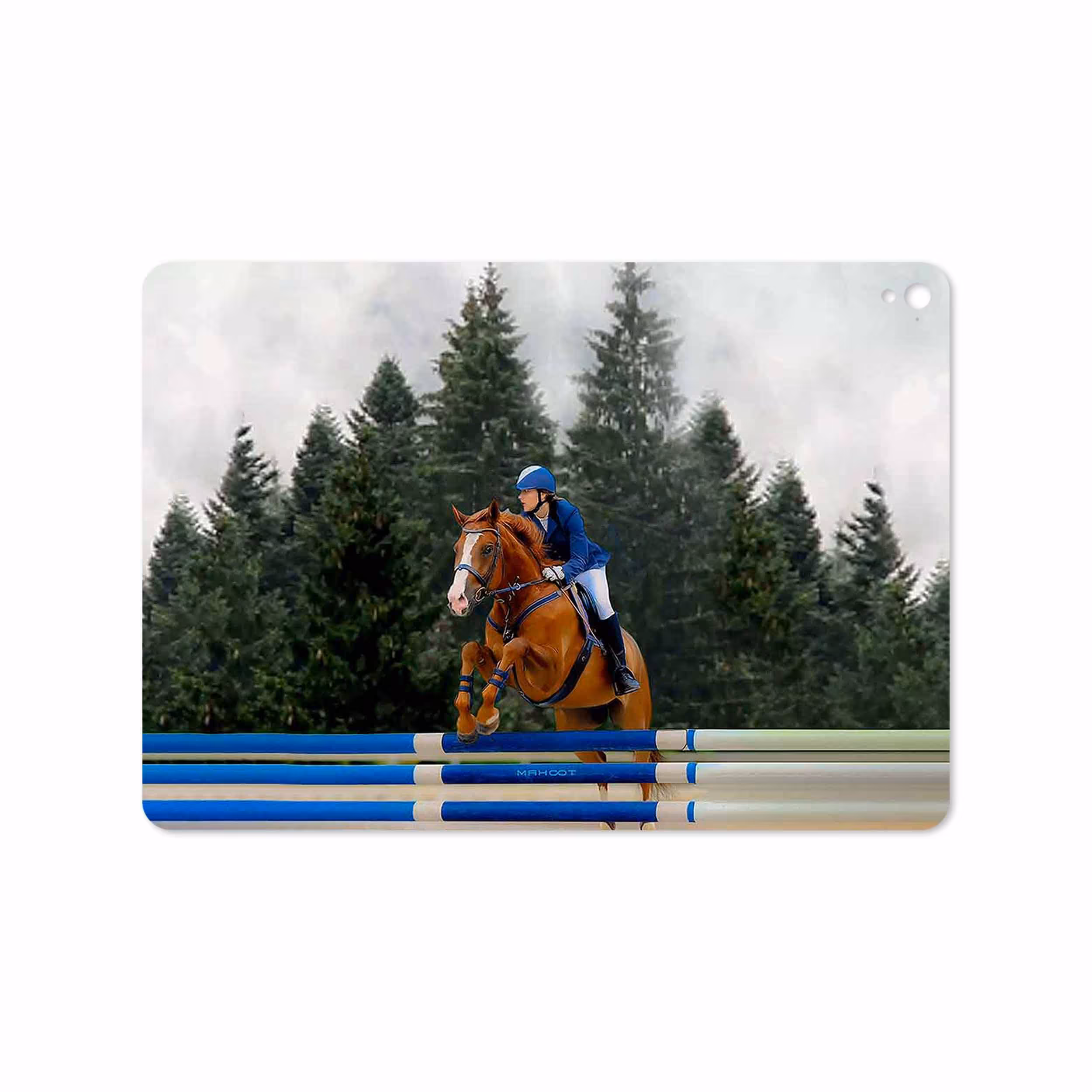 برچسب پوششی ماهوت مدل Equestrianism مناسب برای تبلت اپل iPad Pro 9.7 2016 A1673