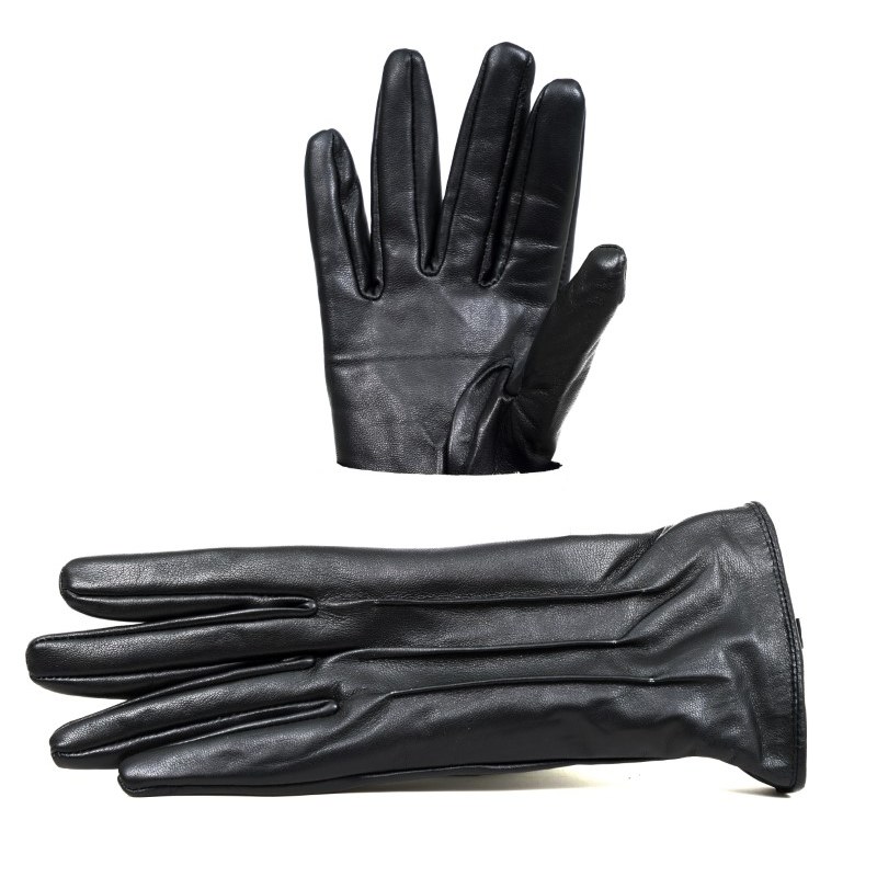 دستکش زمستانی زنانه چرم طبیعی گوسفندی مدل GL07