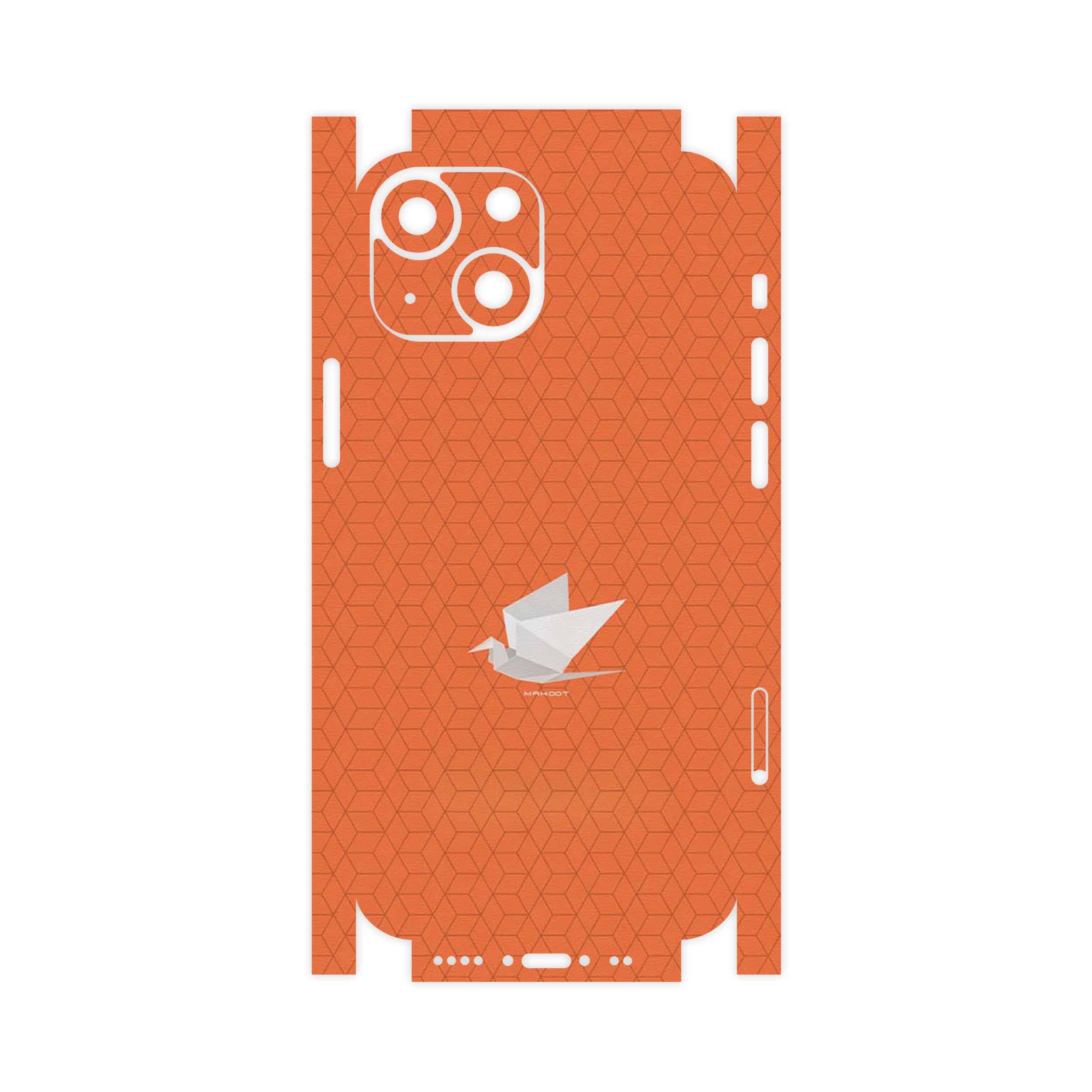 برچسب پوششی ماهوت مدل Minimalist origami bird-FullSkin مناسب برای گوشی موبایل اپل iPhone 13 Mini