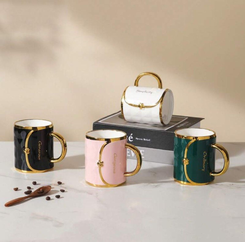 ماگ سرامیکی کد D39