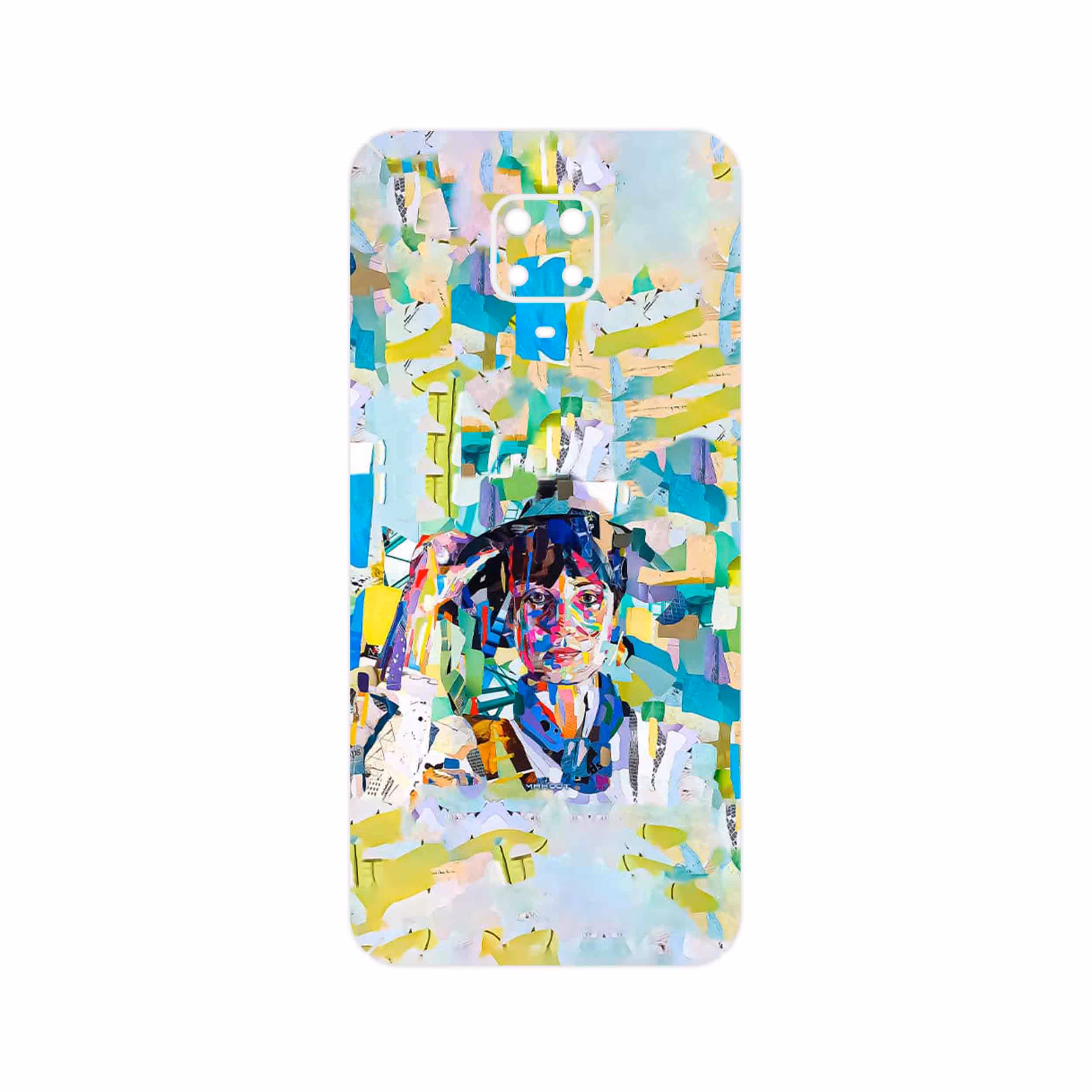 برچسب پوششی ماهوت مدل Collage of Women Portrait 1 مناسب برای گوشی موبایل شیائومی Redmi Note 9 Pro