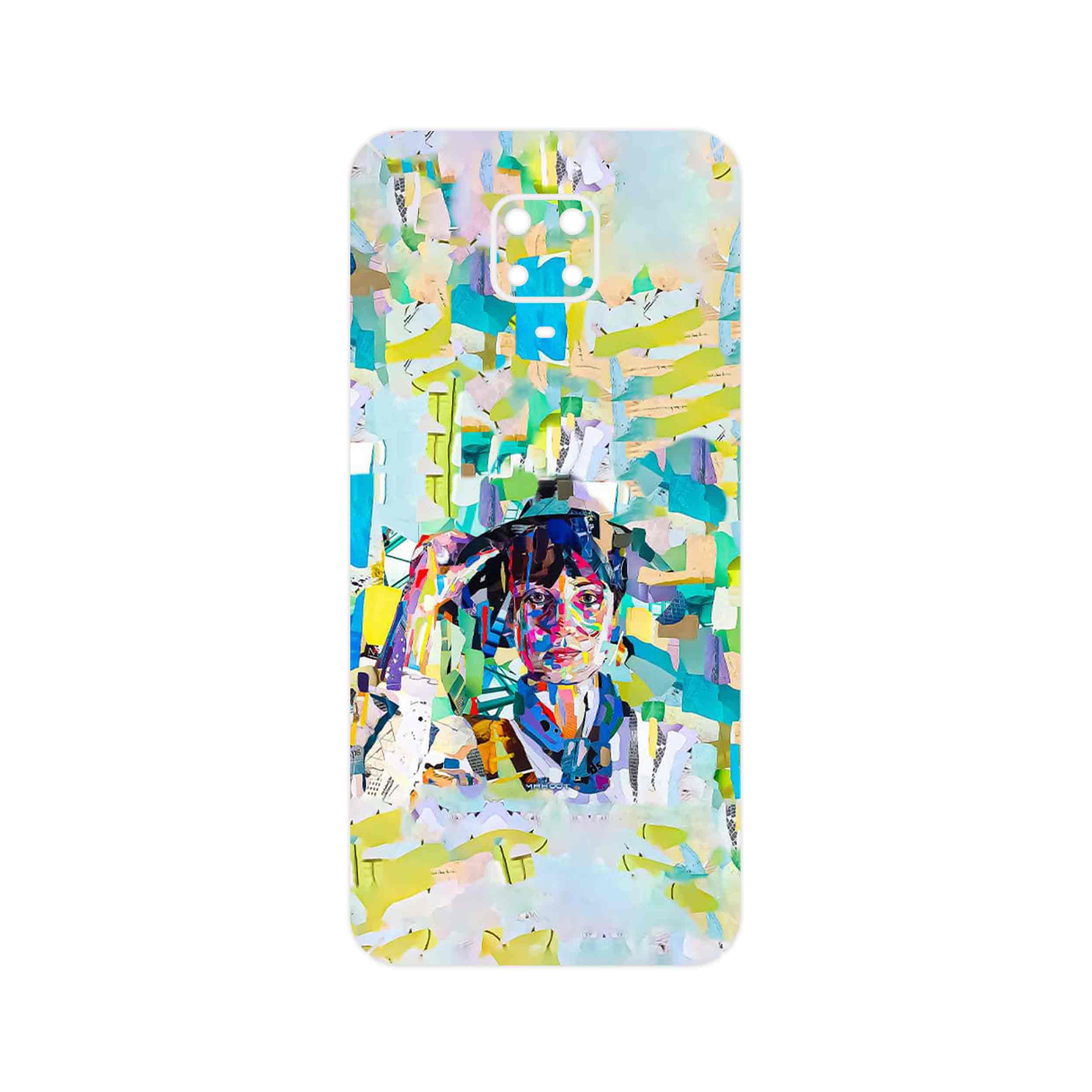 برچسب پوششی ماهوت مدل Collage of Women Portrait 1 مناسب برای گوشی موبایل شیائومی Redmi Note 9 Pro