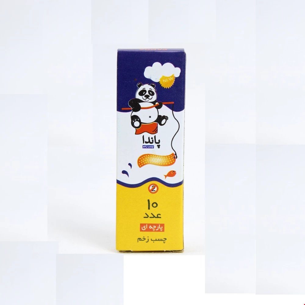 چسب زخم پارچه ای پاندا 10 عددی