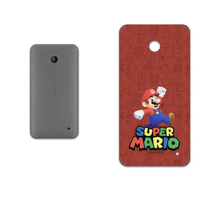 برچسب پوششی ماهوت مدل Super-Mario-Game مناسب برای گوشی موبایل نوکیا Lumia 630