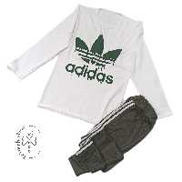 ست اسپرت آدیداس جنس پارچه ویسکوز نخ مناسب برای سایز36تا44 