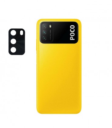 محافظ لنز دوربین  گوشی شیاومی Poco M3 مدل 3D