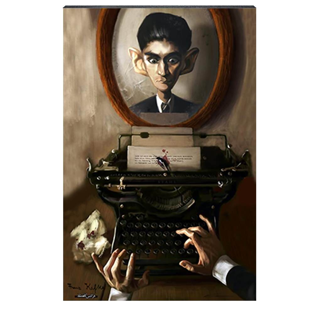 تابلو شاسی آواویز مدل فرانتس کافکا کد 4G150