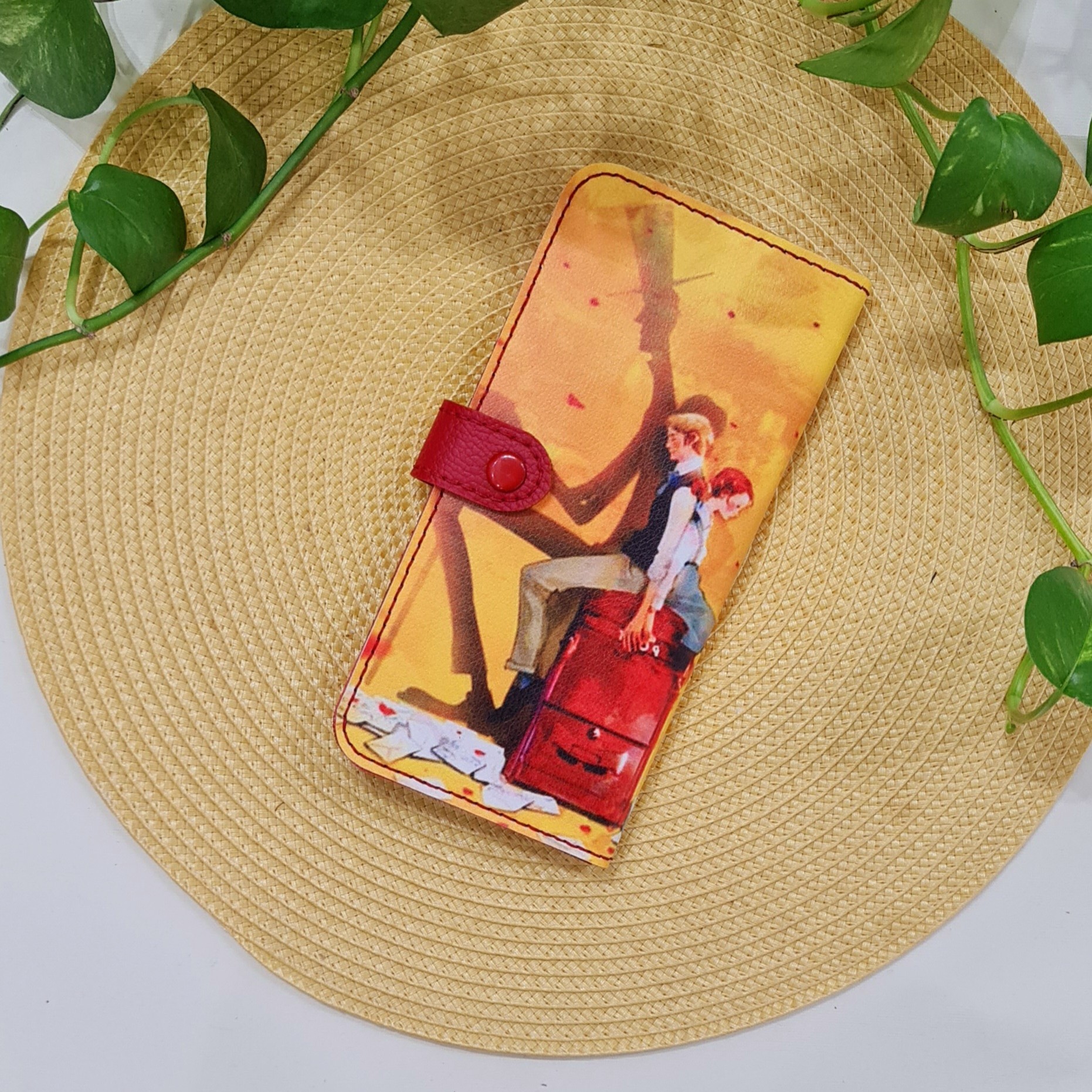 کیف پول طرح بابا لنگ دراز 