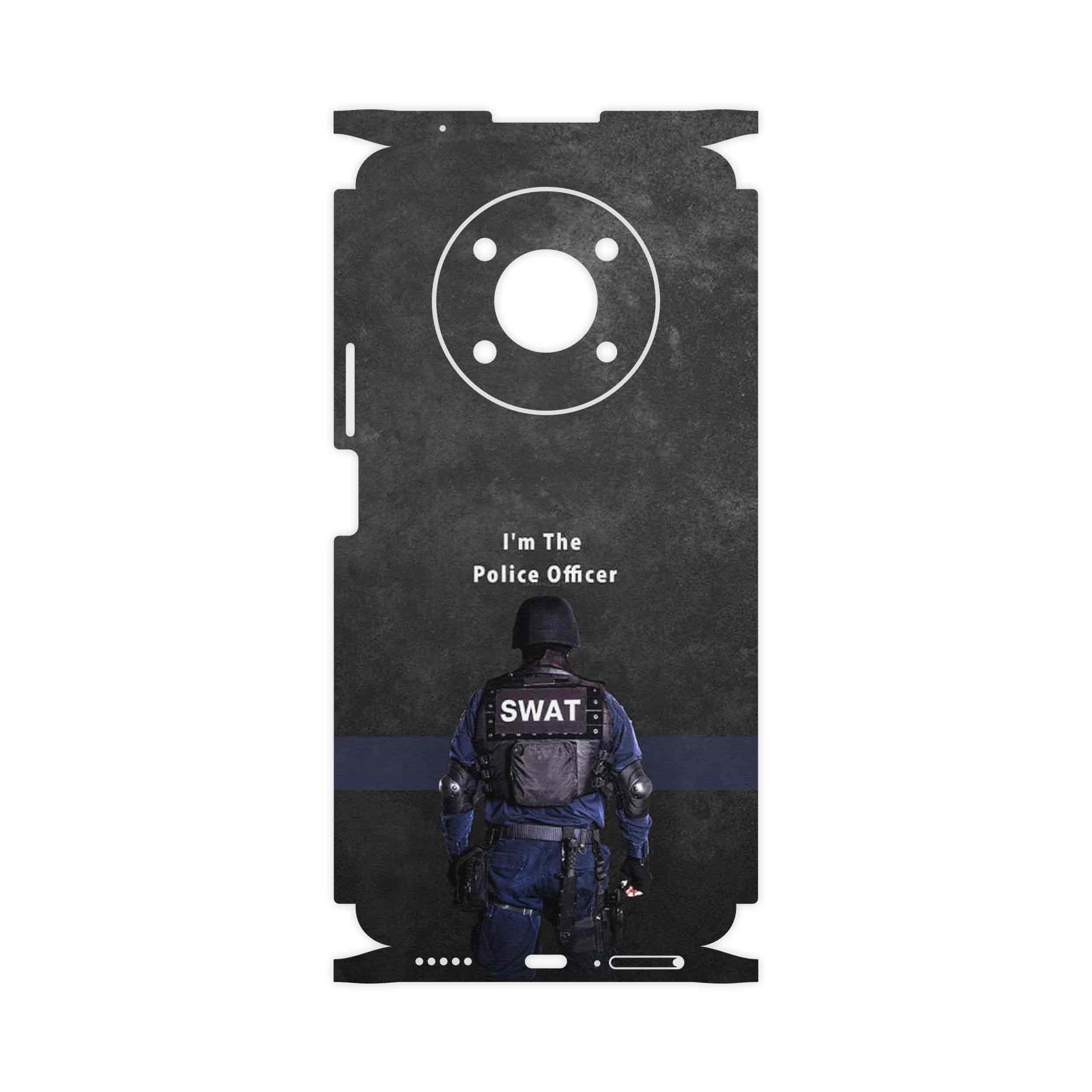 برچسب پوششی ماهوت مدل Police Officer-FullSkin مناسب برای گوشی موبایل آنر X9 5G