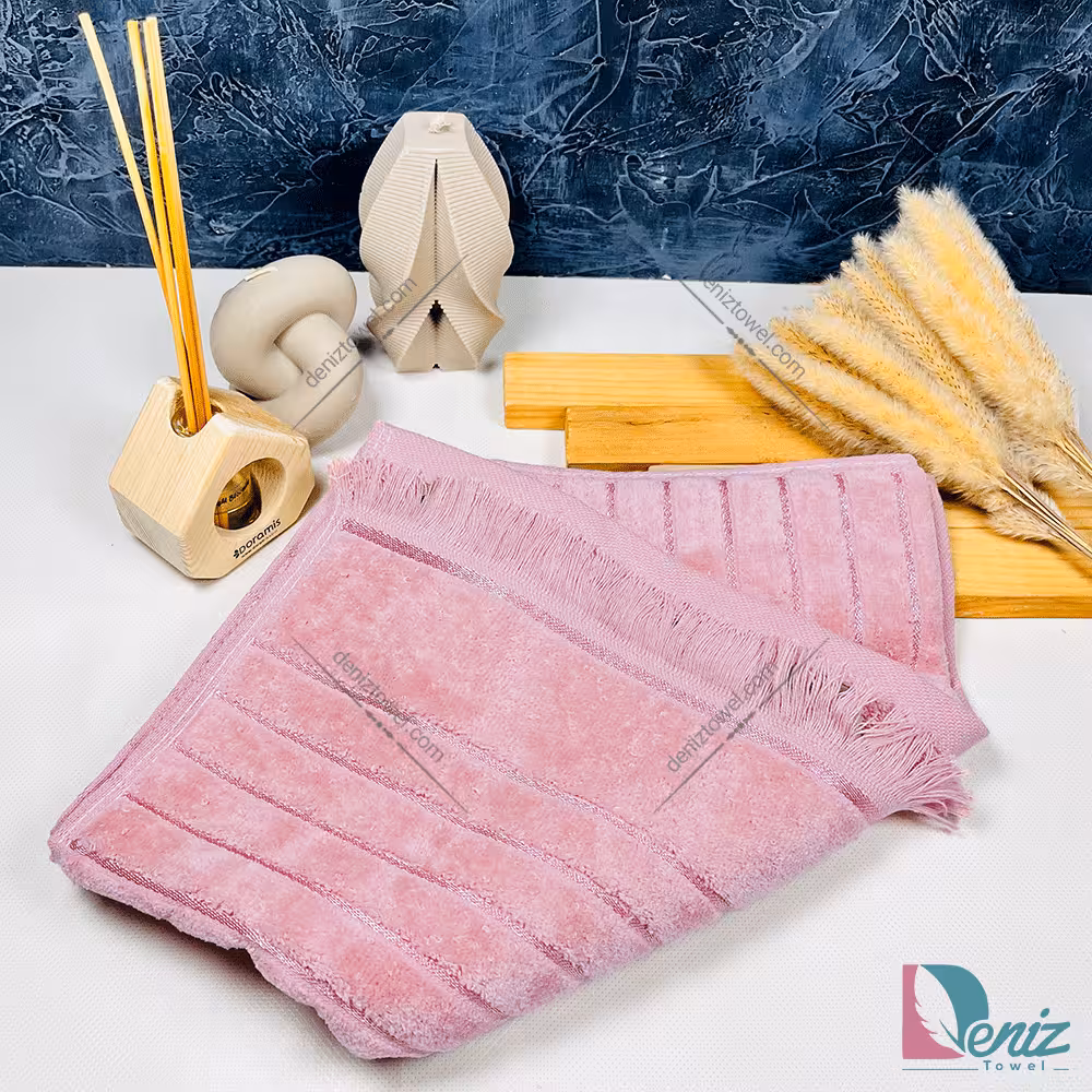 حوله دستی طرح کارمن رنگ کالباسی