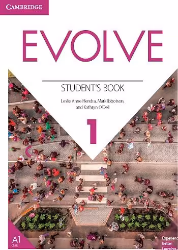 Evolve 1 کتاب ایوالو 1 همراه با کتاب کار (سایز رحلی – A4)