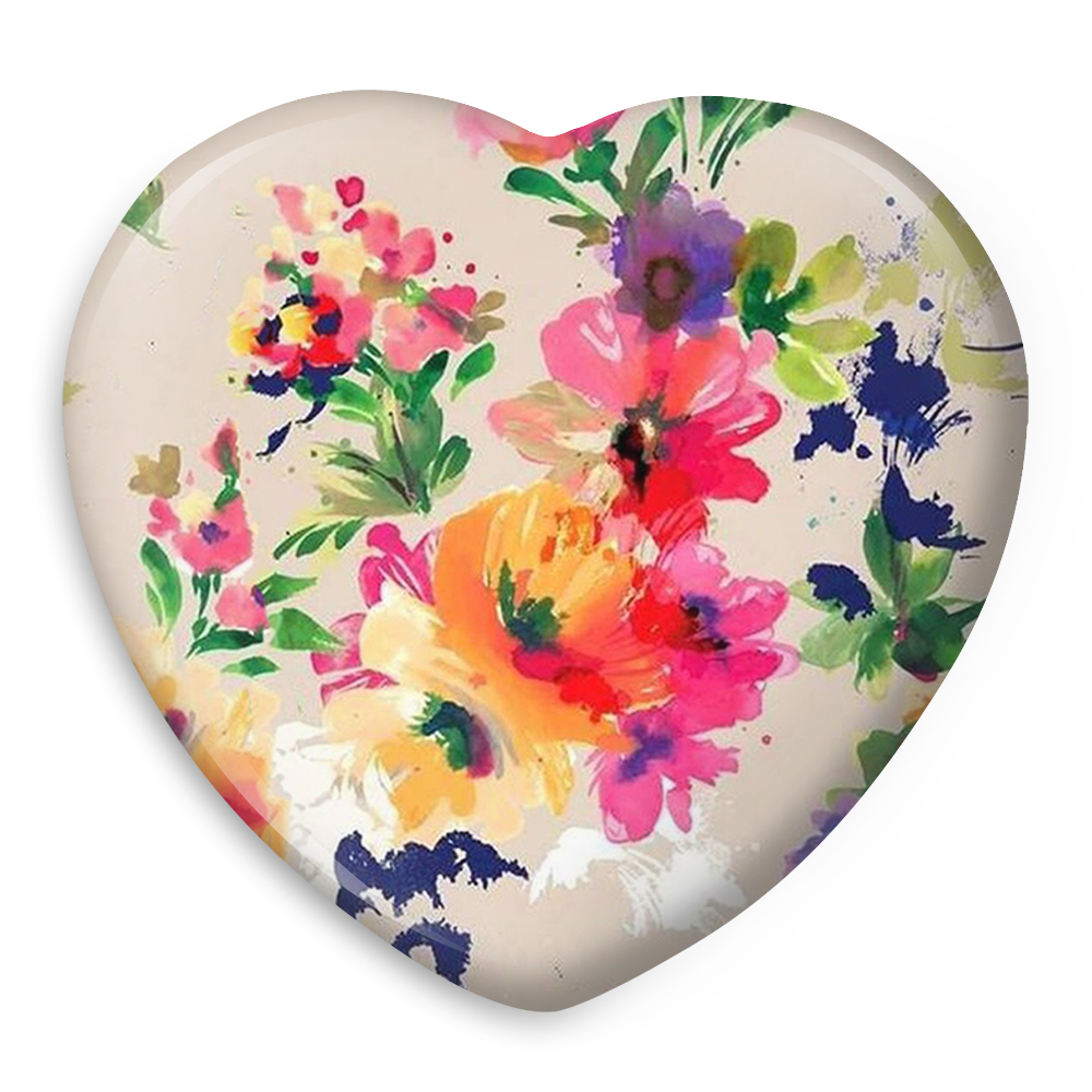 پیکسل خندالو طرح گل گلی مدل قلبی کد 2236