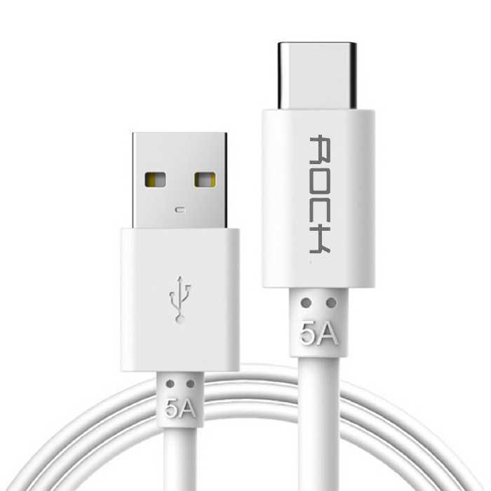 کابل تبدیل USB به USB-C راک مدل RCB0543 طول 1.5 متر  بسته 2 عددی 