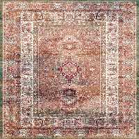 گلیم درجه1 ماندگار ابعاد متنوع زمینه گلیم قهوه ای کد (b) 672-3 | گلیم قهوه ای کیفیت ضد حساسیت