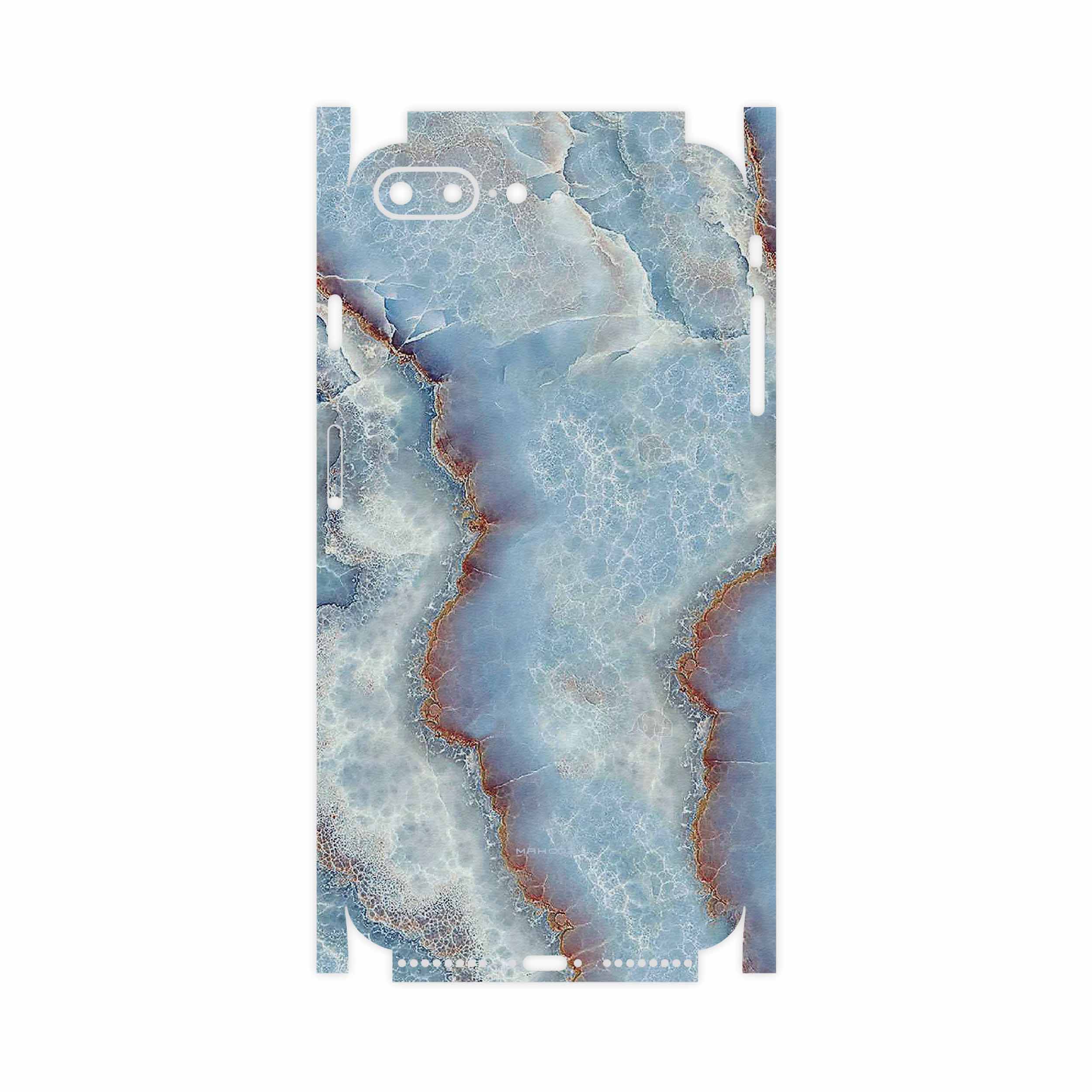 برچسب پوششی ماهوت مدل Blue Ocean Marble-FullSkin مناسب برای گوشی موبایل اپل iPhone 7 Plus