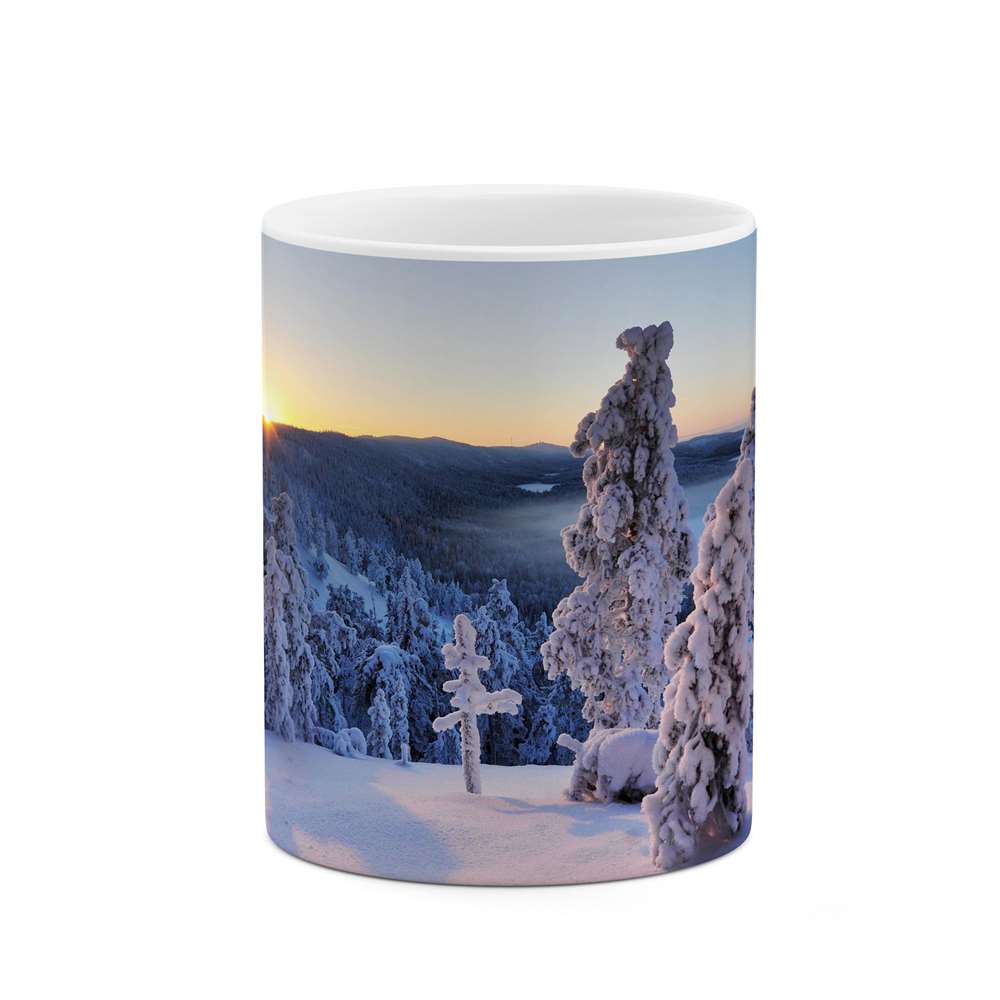 ماگ طرح منظره رویایی و زیبا  مدل mgp14670