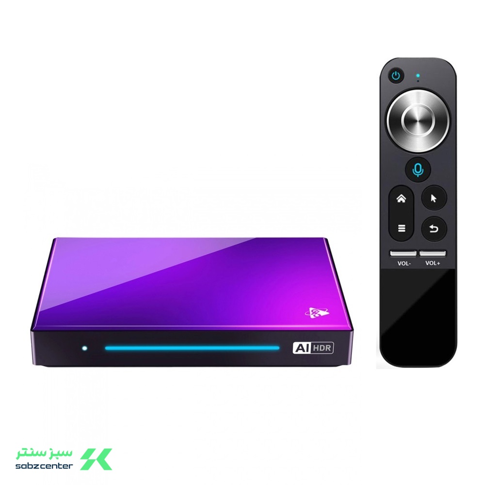 اندروید باکس H96 MAX M9 AI 8GB 128GB ارسال رایگان