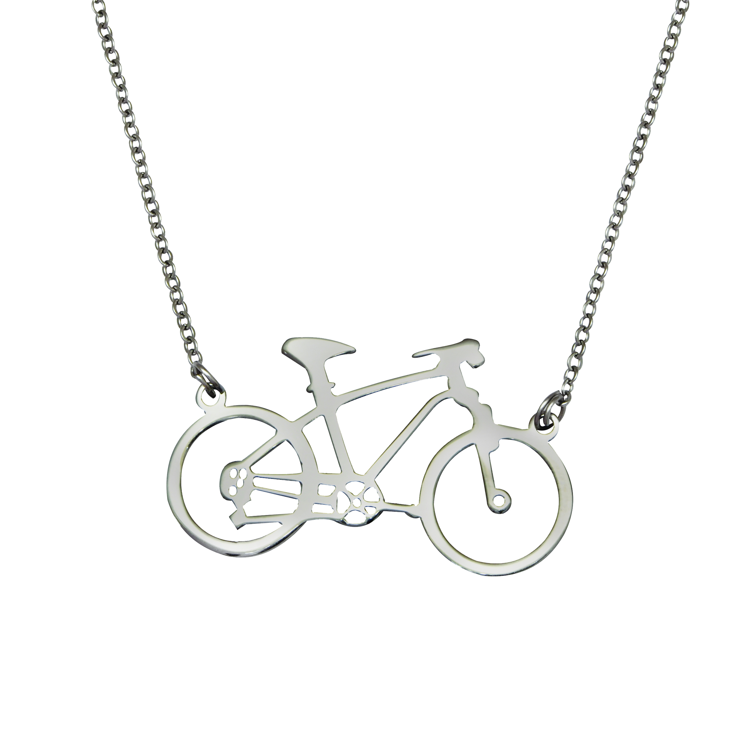 گردنبند مدل دوچرخه