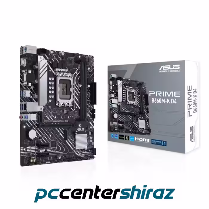مادربرد ایسوس مدل ASUS PRIME B660M-K D4