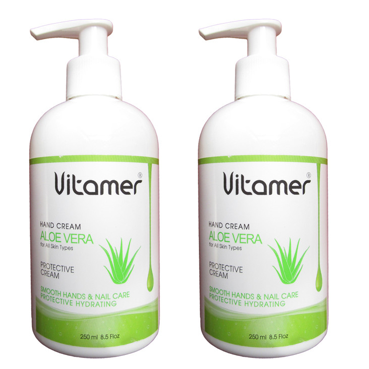 کرم آبرسان ویتامر مدل آلوئه ورا حجم 250 میلی لیتر بسته دو عددی