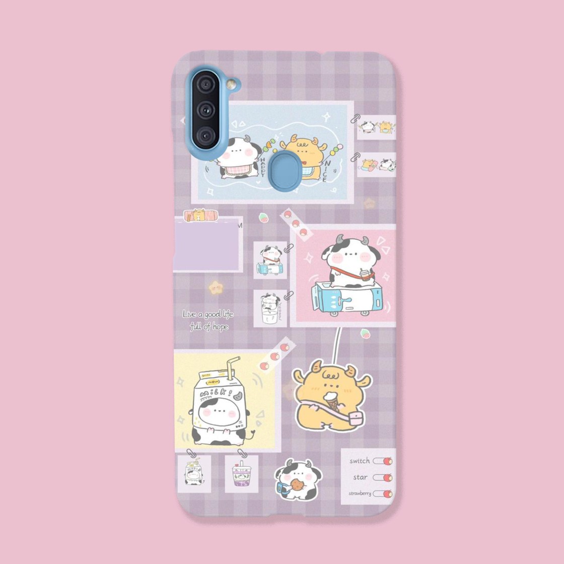 کاورد گارد قاب مناسب برای گوشی موبایل سامسونگ A11 -کد 1584