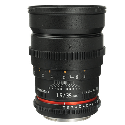 لنز سامیانگ SAMYANG 35MM T1.5 CINE LENS FOR NIKON F