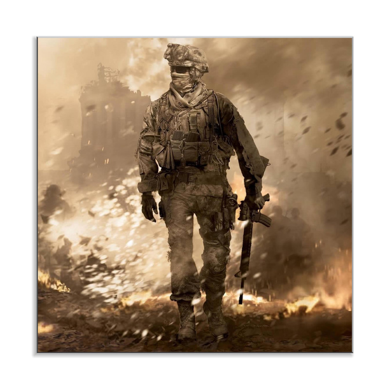 تابلو شاسی طرح Modern Warfare مدل T-100 | دنیای قاب