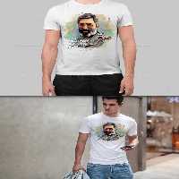 طرح تی شرت شهید آوینی | گرافیک با طعم تربچه