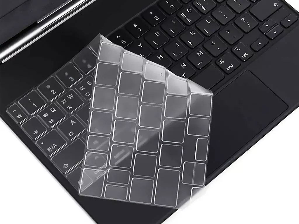 محافظ کیبورد آیپد پرو 11 اینچ کوتتسی Keyboard skin TPU ultra slim MB1073 iPad Pro 11 inch