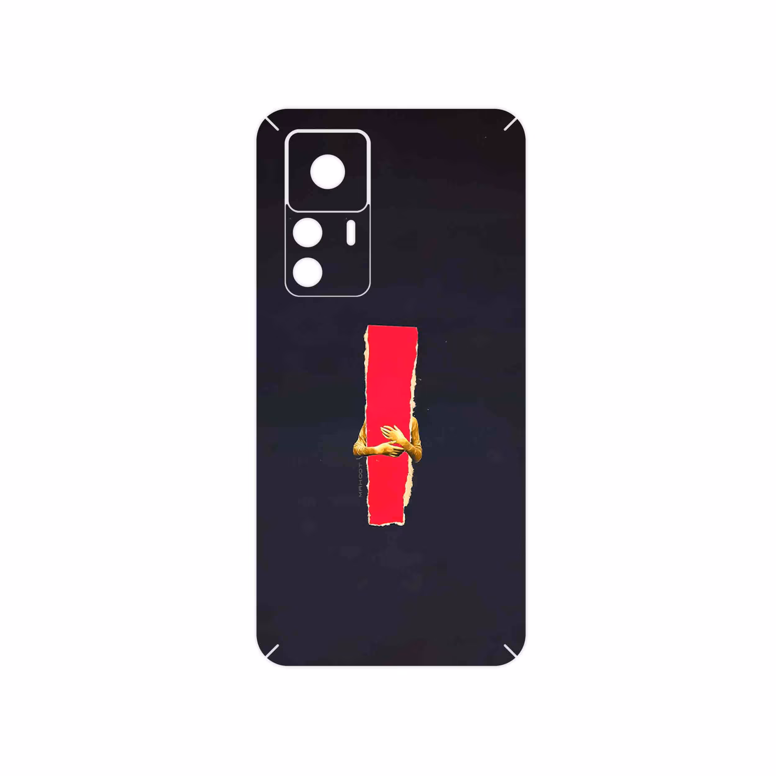 برچسب پوششی ماهوت مدل Collage of Embrace مناسب برای گوشی موبایل شیائومی 12T Pro