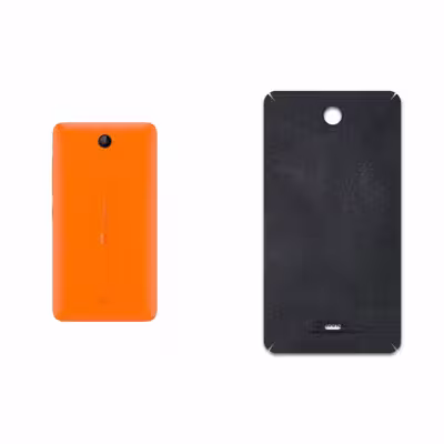 برچسب پوششی ماهوت مدل Graphite Buffalo Leather مناسب برای گوشی موبایل مایکروسافت Lumia 430