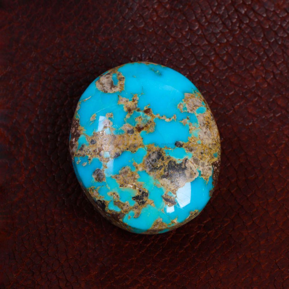 نگین فیروزه شجری کد 14066 - جواهری مشاهیر