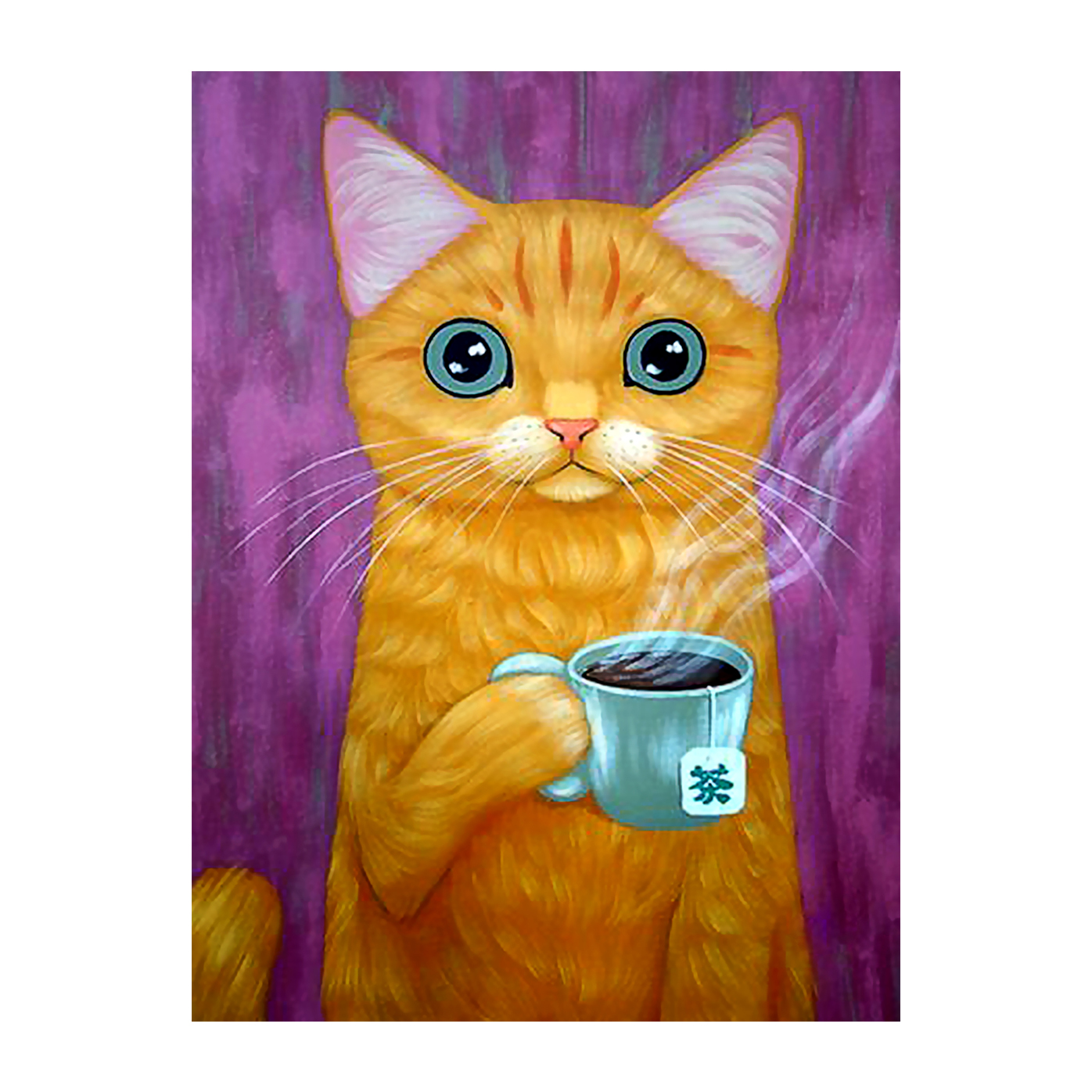 تابلو شاسی طرح گربه مدل  01