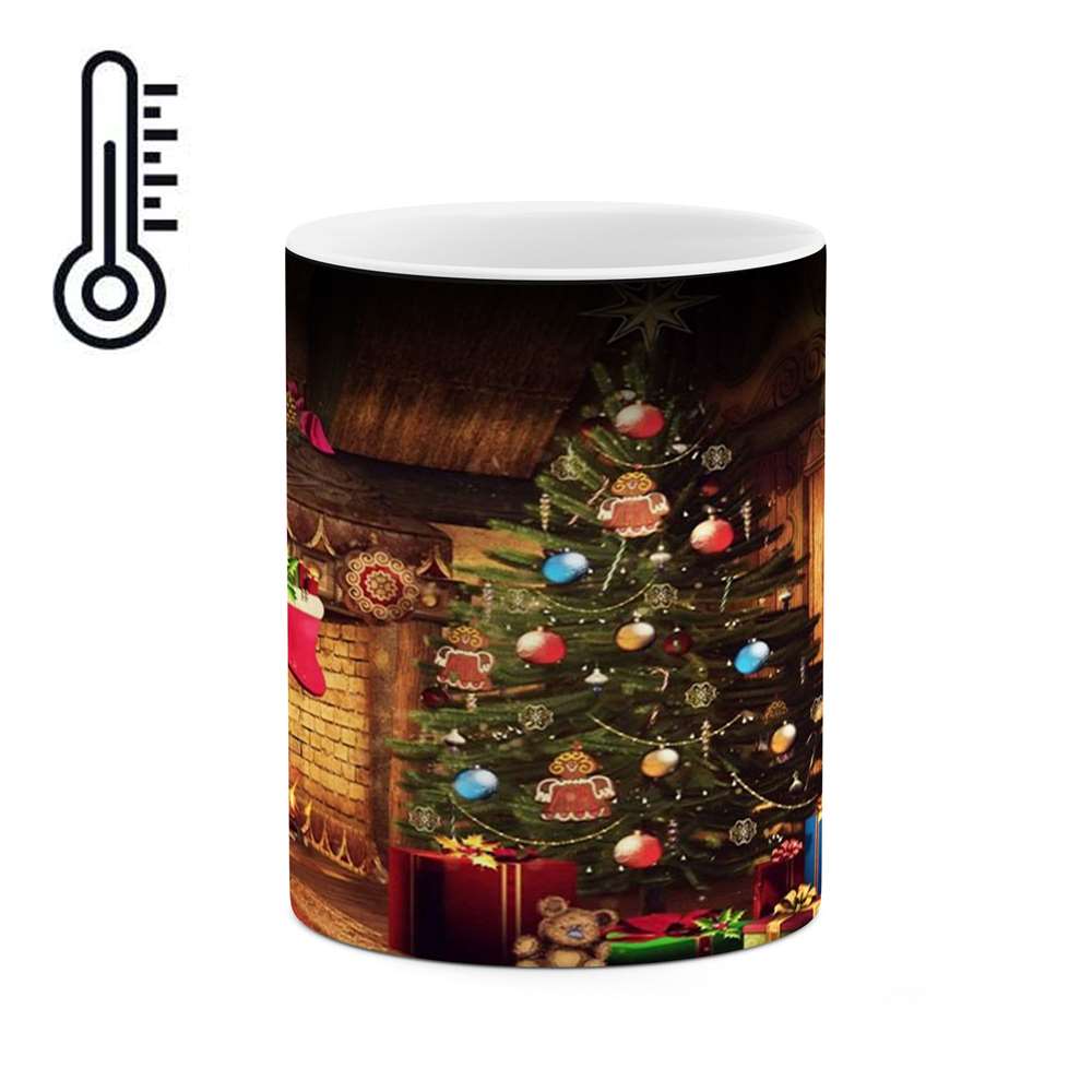 ماگ حرارتی طرح کریسمس مدل mgph14433