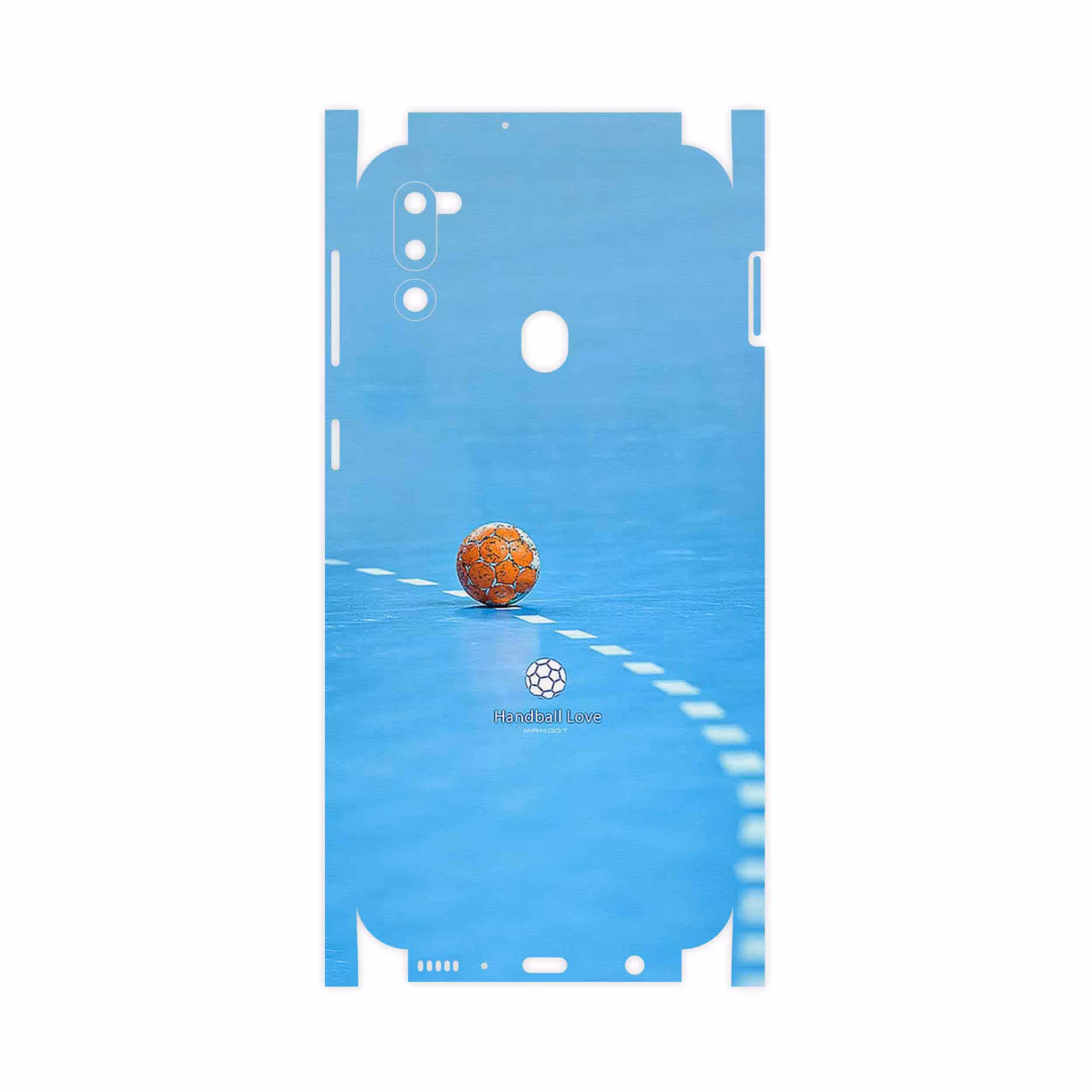 برچسب پوششی ماهوت مدل Handball-FullSkin مناسب برای گوشی موبایل سامسونگ Galaxy M21 (2021) Edition