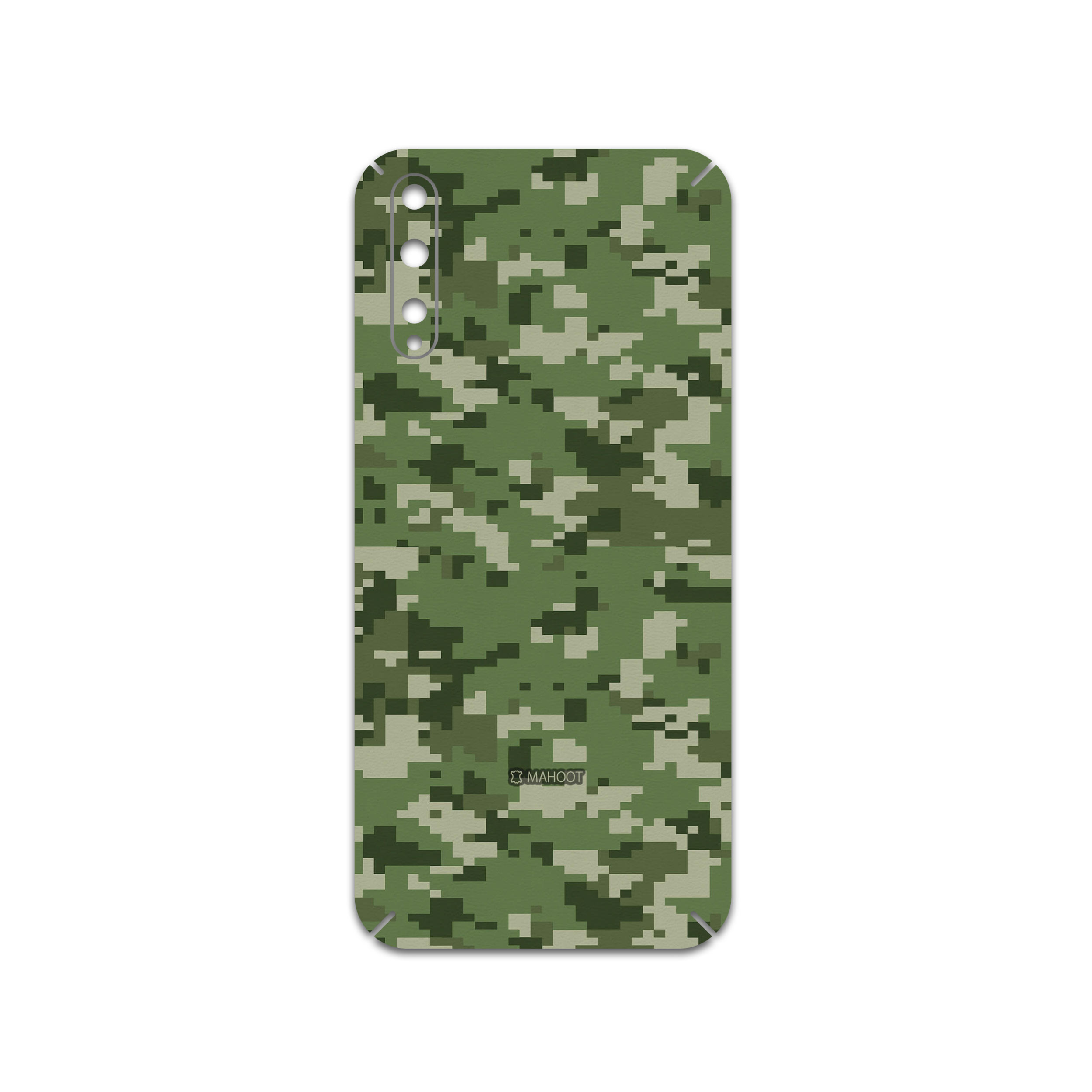 برچسب پوششی ماهوت مدل Army-Green-Pixel مناسب برای گوشی موبایل هوآوی Y8p
