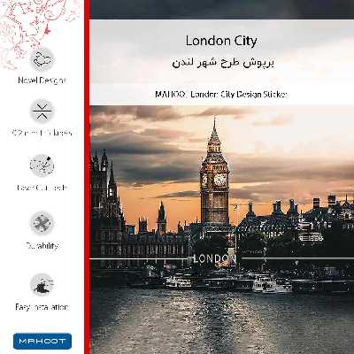 برچسب پوششی ماهوت مدل London_City مناسب برای گوشی موبایل آنر X9 5G