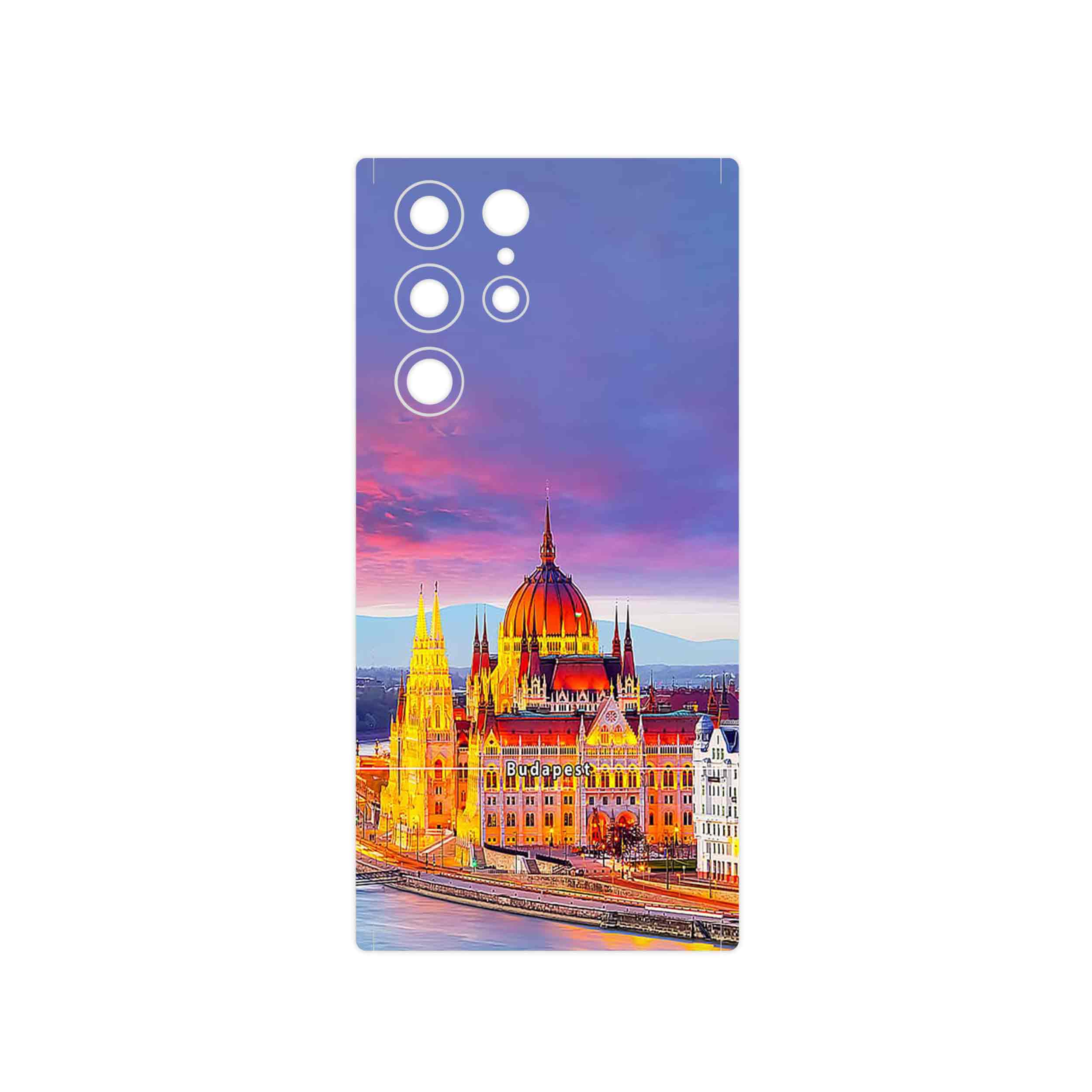 برچسب پوششی ماهوت مدل City of Budapest مناسب برای گوشی موبایل سامسونگ Galaxy S22 Ultra 5G