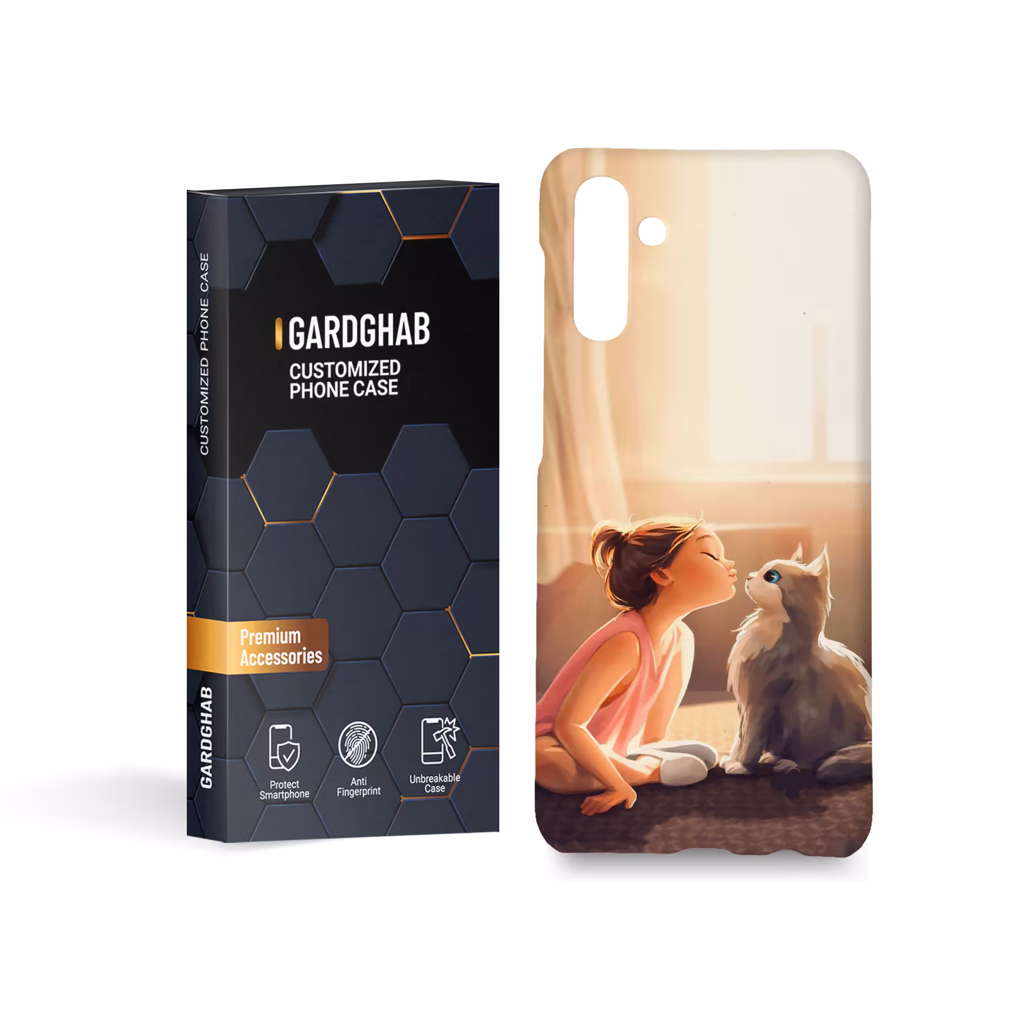 کاور گارد قاب مدل دخترانه مناسب برای گوشی موبایل سامسونگ Galaxy A13 5g / A04s