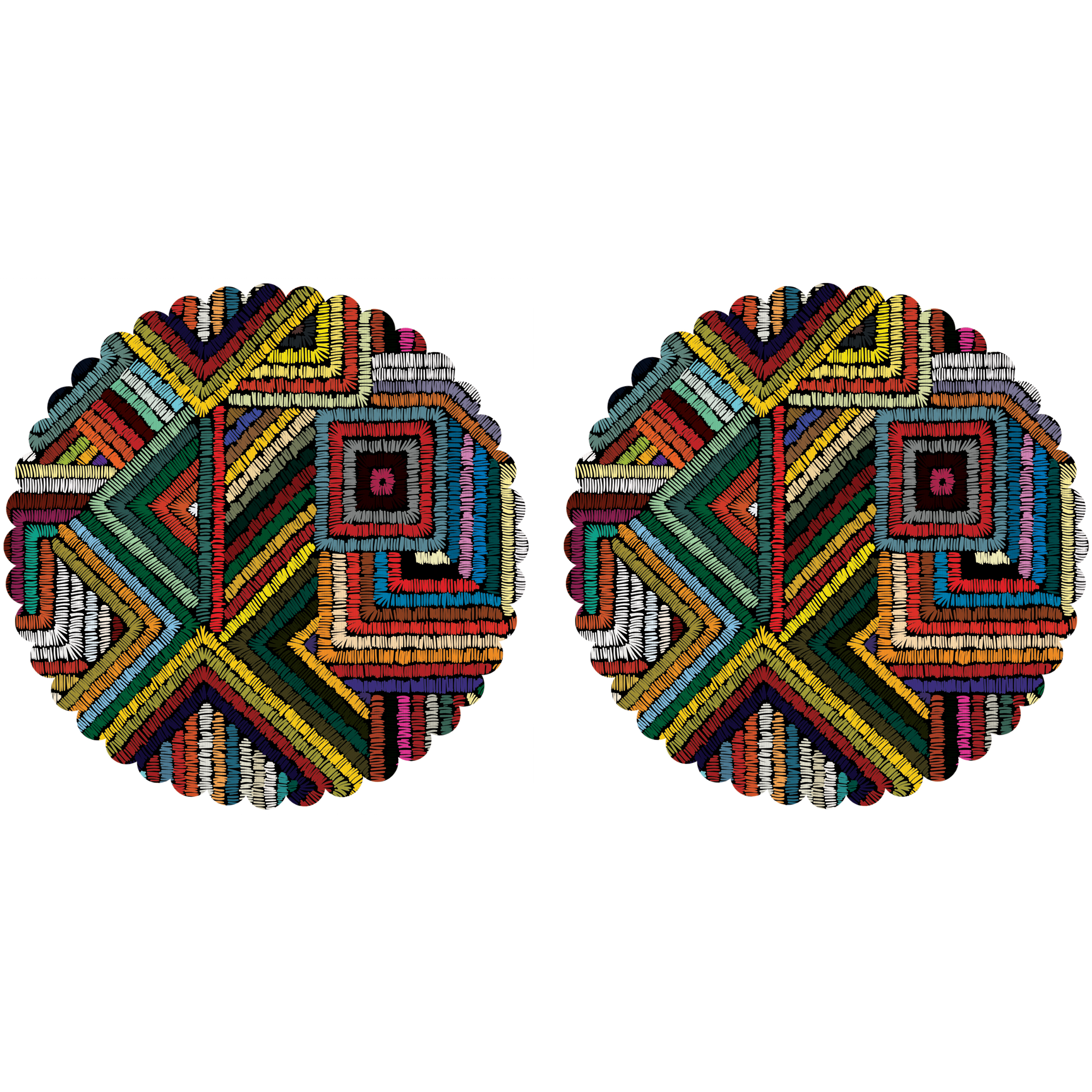 رومیزی مدل T4-42545 بسته 2 عددی