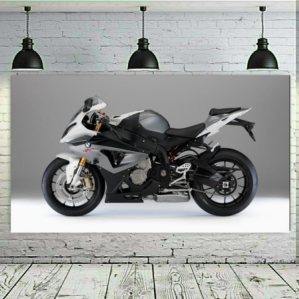 تابلو بوم طرح موتور سیکلت مدل BMW کد SDB1012