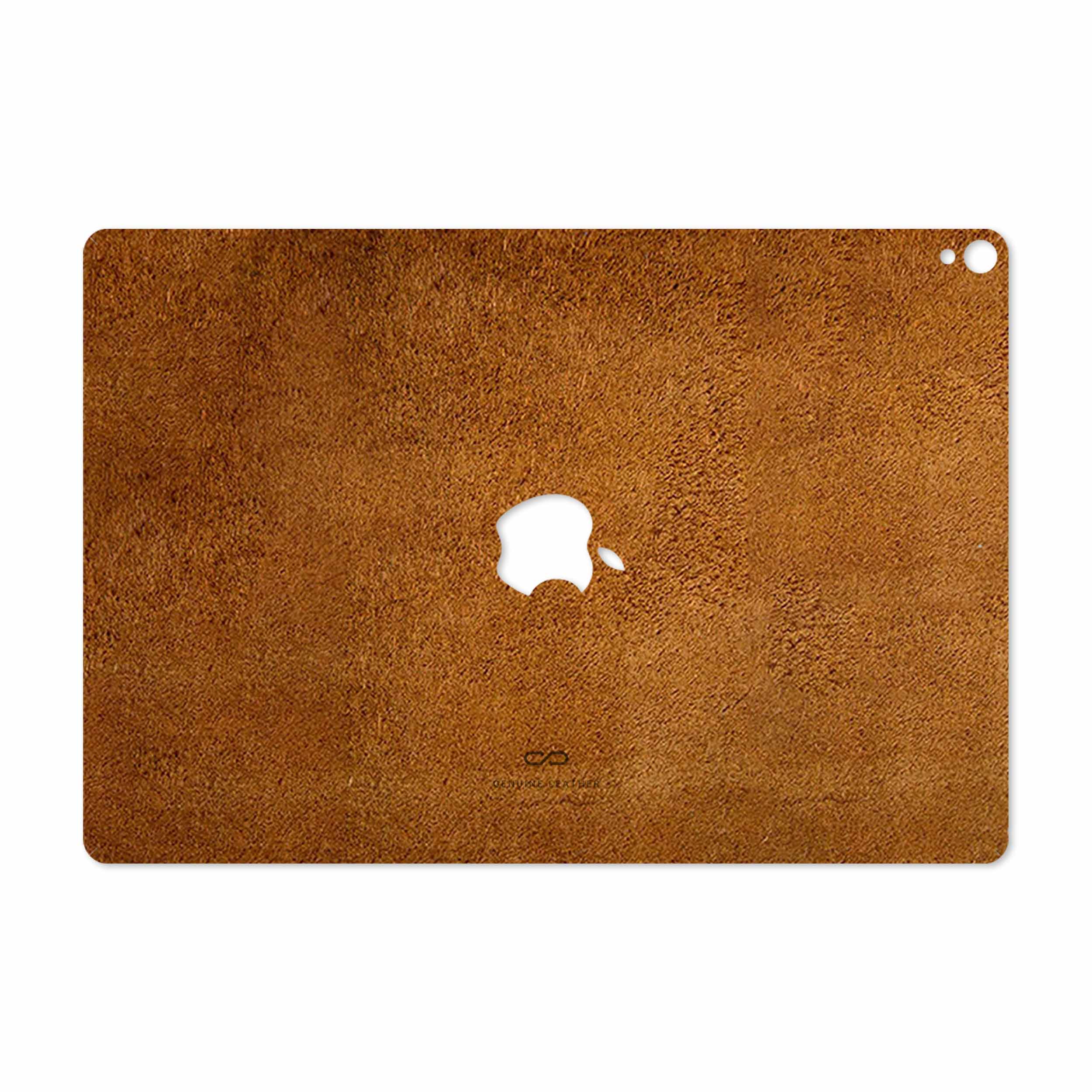 برچسب پوششی ماهوت مدل Brown-Chamois-Leather مناسب برای تبلت اپل iPad Pro 10.5 2017 A1709