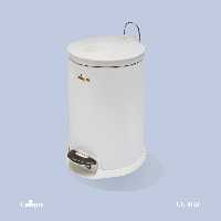 سطل زباله 16 لیتر سفید یونیک کد محصول: UN-4130