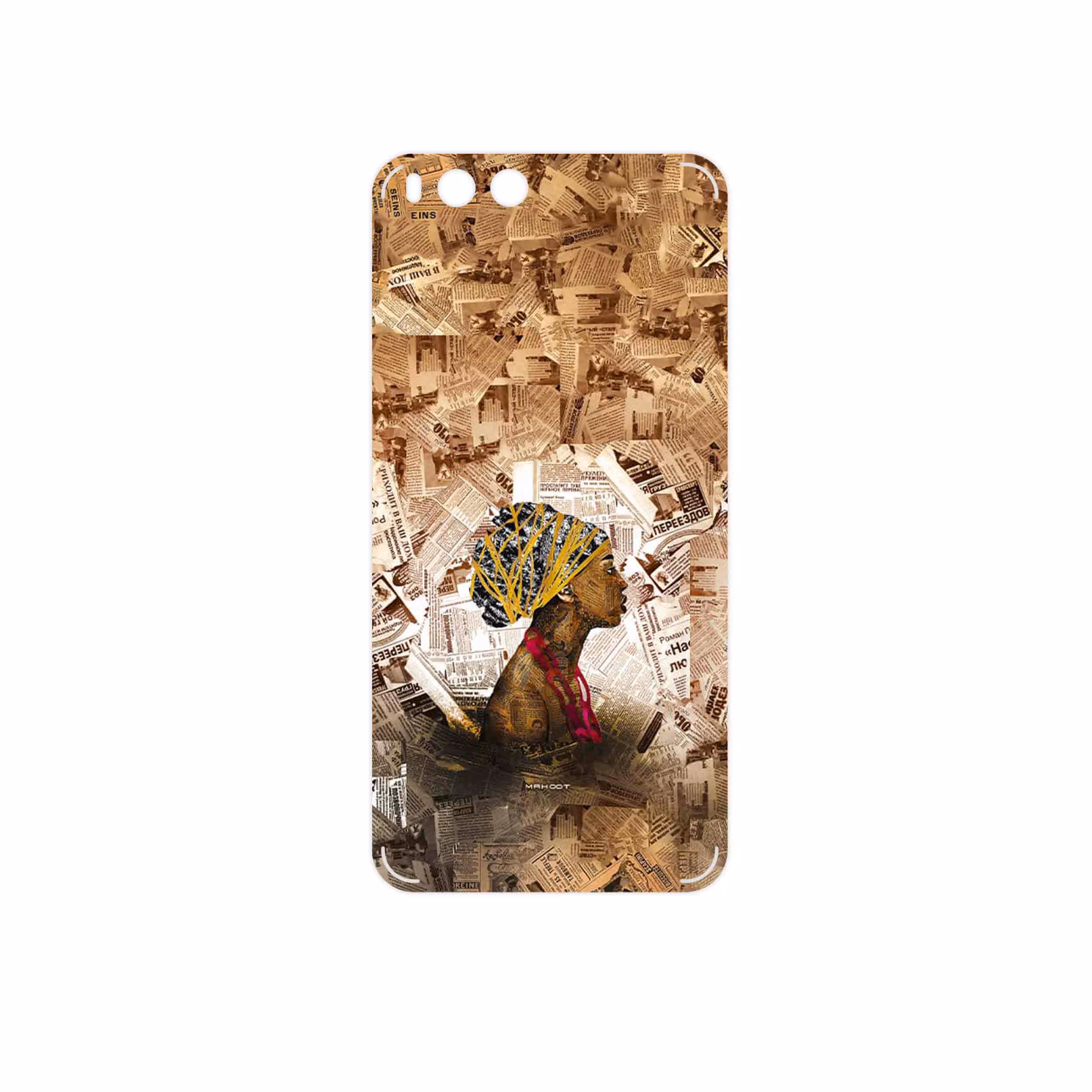 برچسب پوششی ماهوت مدل Collage of African Women مناسب برای گوشی موبایل شیائومی Mi 6