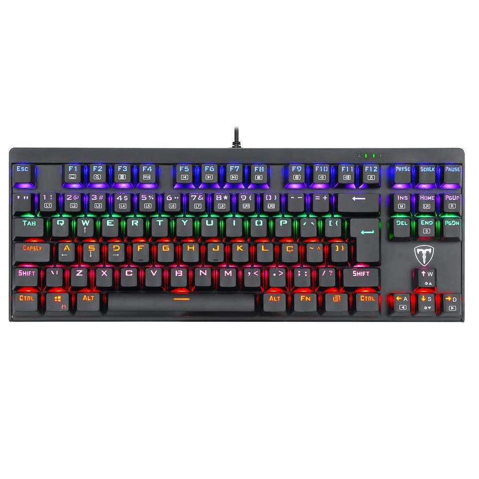 کیبورد تی-دگر مدل Corvette T-TGK302  blue switch