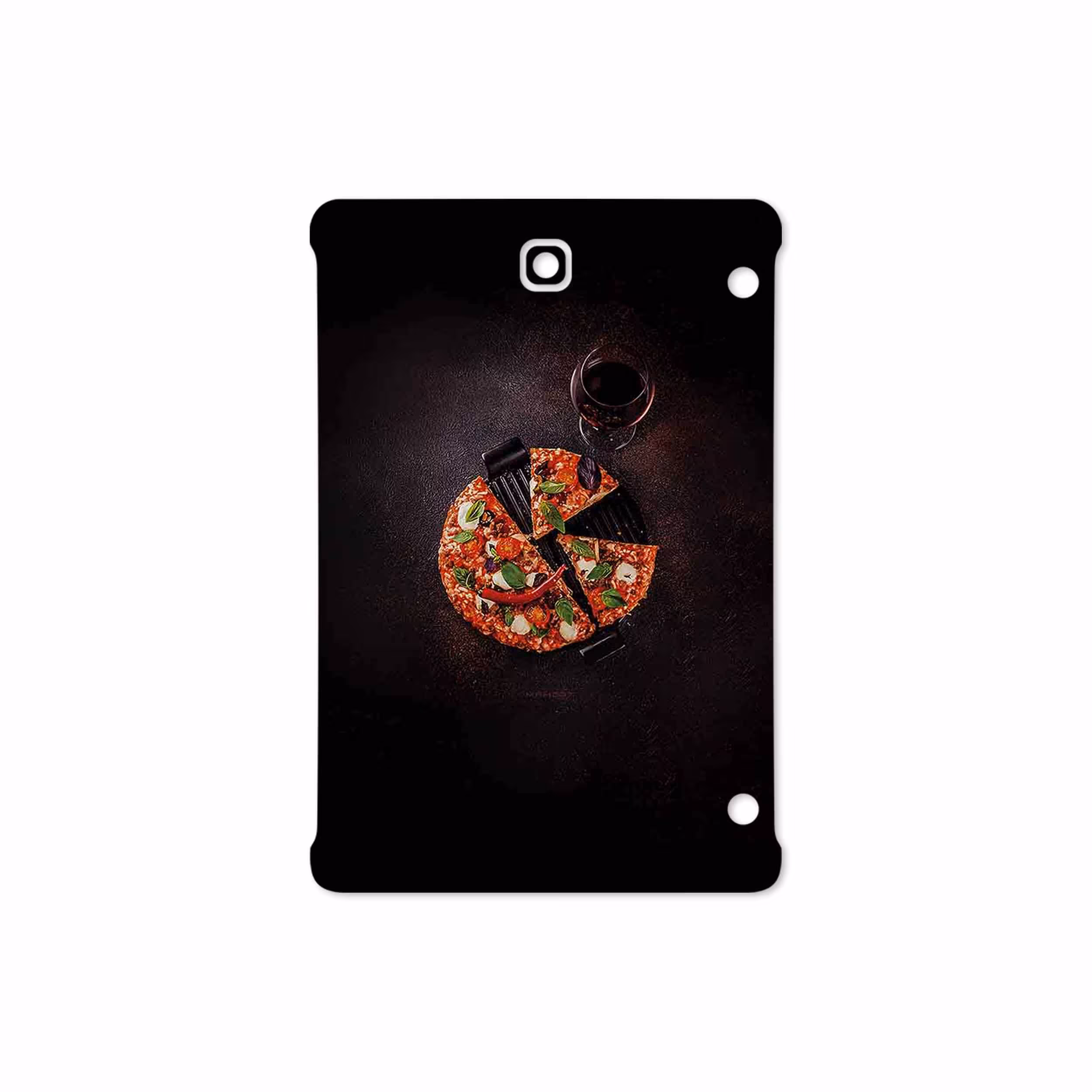 برچسب پوششی ماهوت مدل Pizza مناسب برای تبلت سامسونگ Galaxy Tab S2 8.0 2015 T715