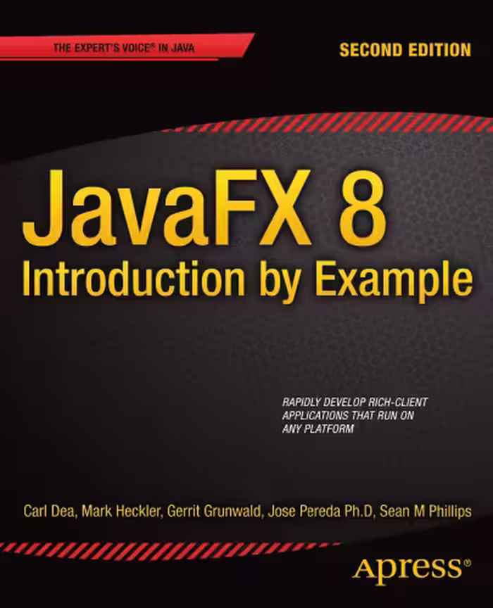 خرید و دانلود نسخه کامل کتاب JavaFX 8: Introduction by Example