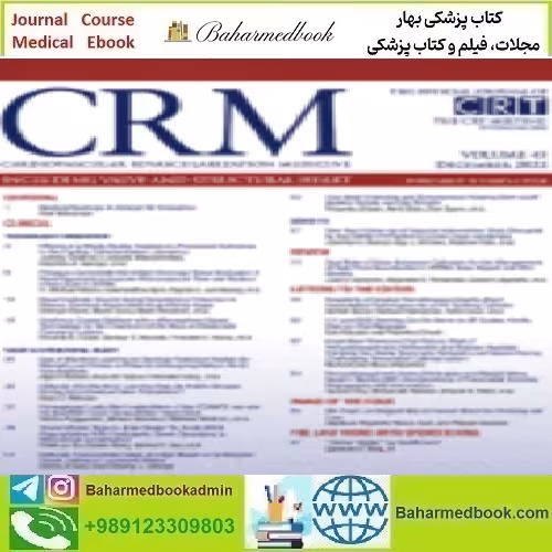 Cardiovascular Revascularization Medicine Volume 34 to 45 2022
